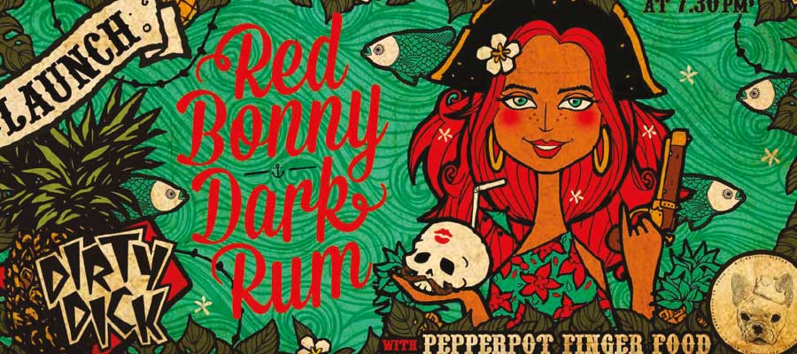 Red Bonny dark rum