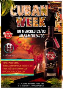 Cuban Week - Rhumerie à Paris