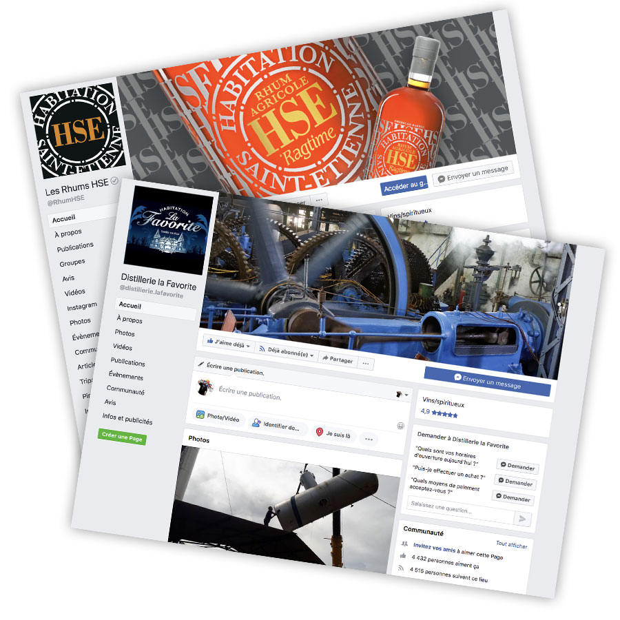 Rhum Facebook