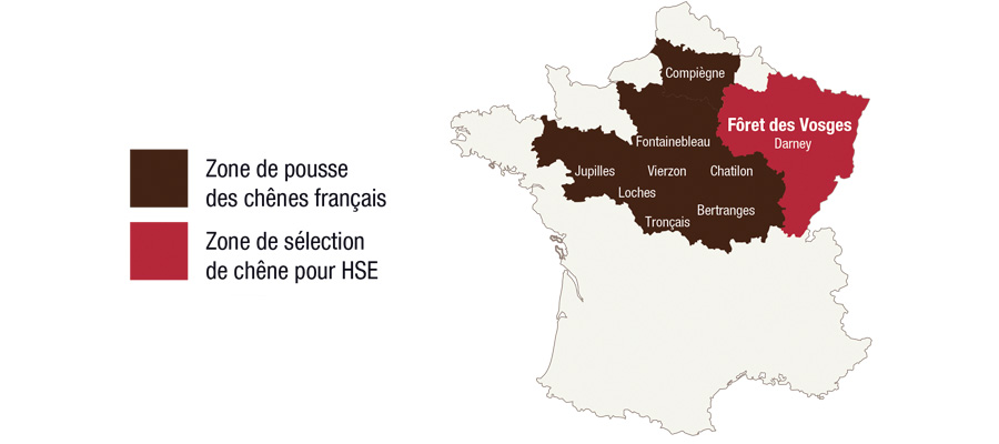 Rhum HSE -chêne français