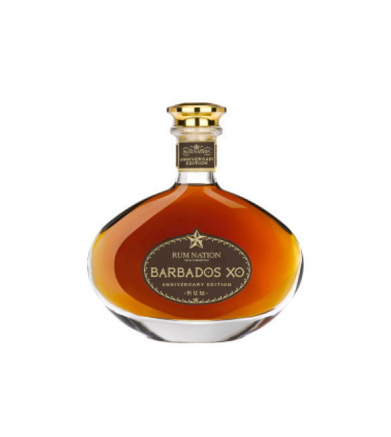 RUM NATION BARBADOS XO ANNIVERSARY DECANTER 12 AÑOS