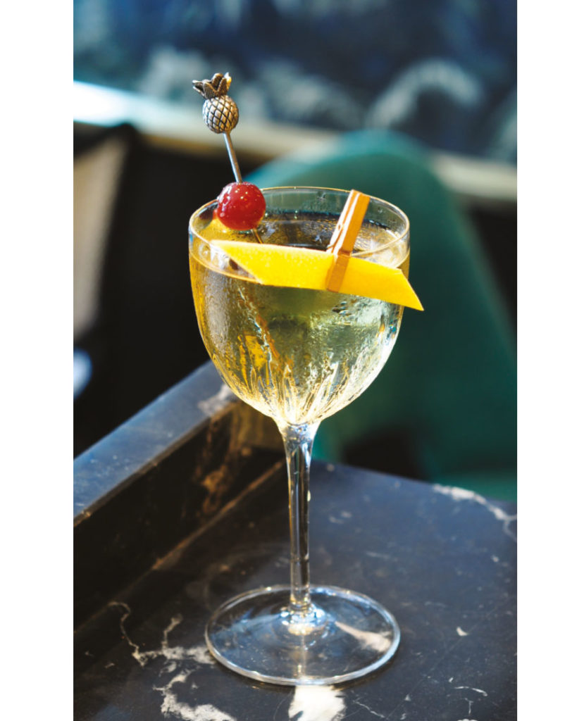 Recette de cocktail : le « Golden Cocktail» au rhum Havana club Edicion profesional A