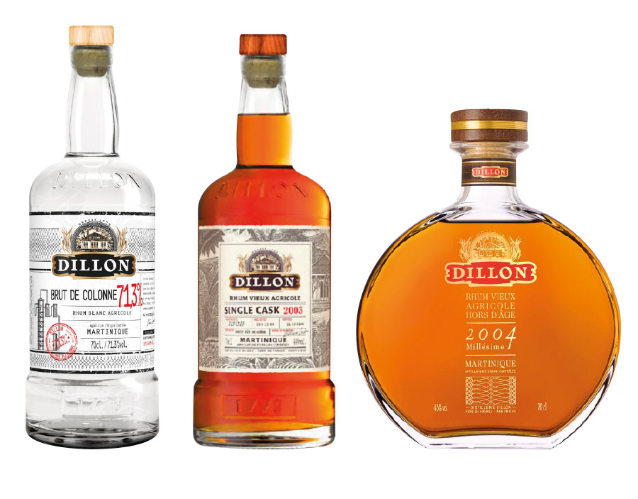 Nouvelle gamme rhums Dillon
