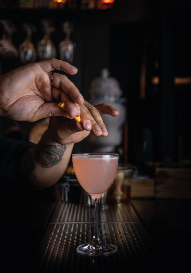 Bar 1802 de l’hôtel Monte-Cristo