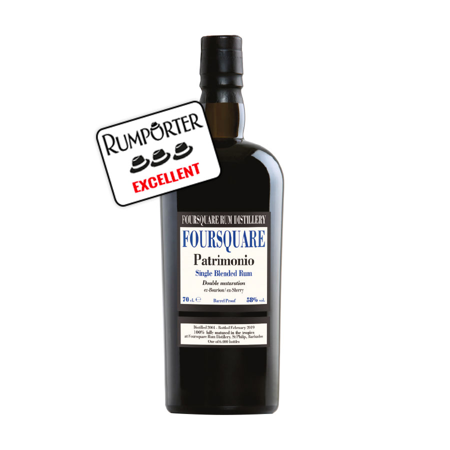 Foursquare - Patrimonio, Single Blended Rum, Double Maturation 58%