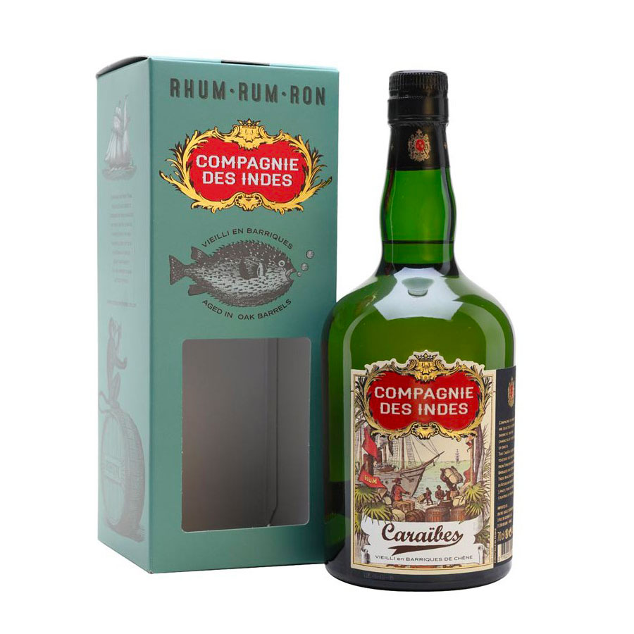 Rhum Compagnie des Indes Caraïbes 40%