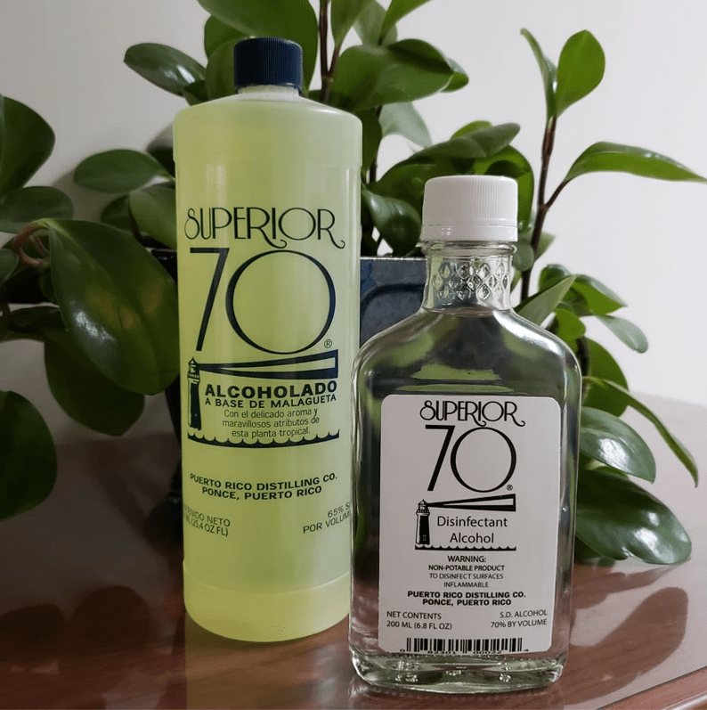 Alcohol desinfectante Superior 70.