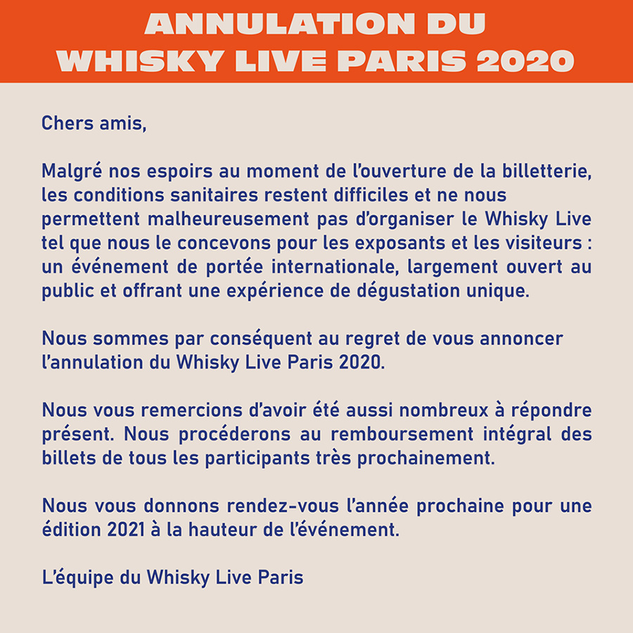 Whisky Live 2020