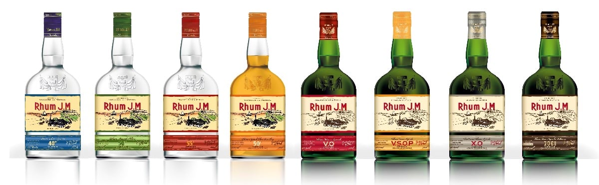 Gamme complète Rhum JM