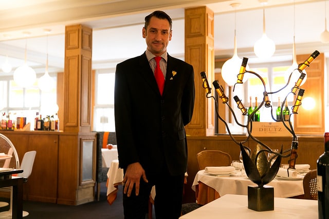 Benoît Bouquin, sommelier de Loiseau