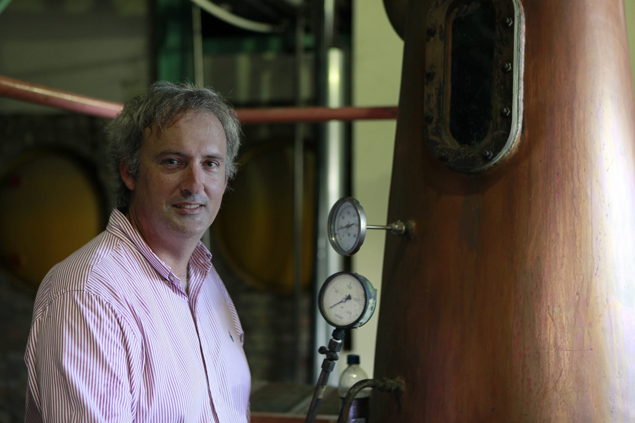 Richard Seale, Foursquare distillery, Barbados Richard Seale, Foursquare distillery, Barbados