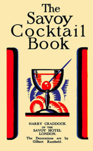 Livre sur les cocktails : The Savoy cocktail Book