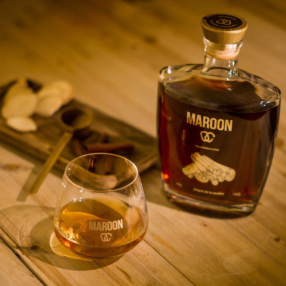 Maroon spiced