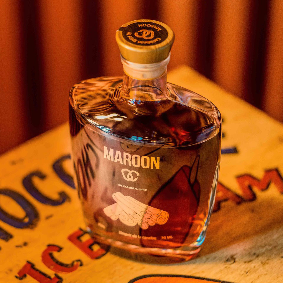 Maroon spiced