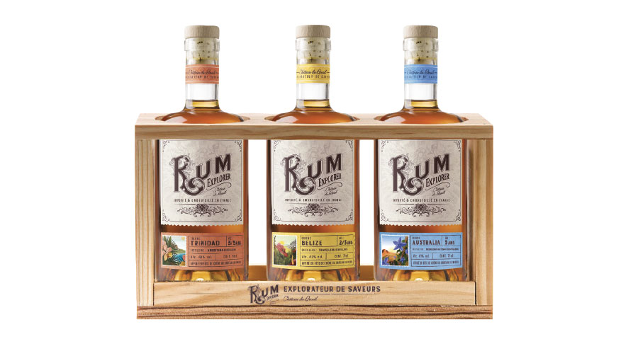 Coffret bois Rum Explorer Coffret bois Rum Explorer