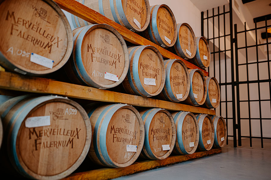Atelier du rhum - chai de vieillissement