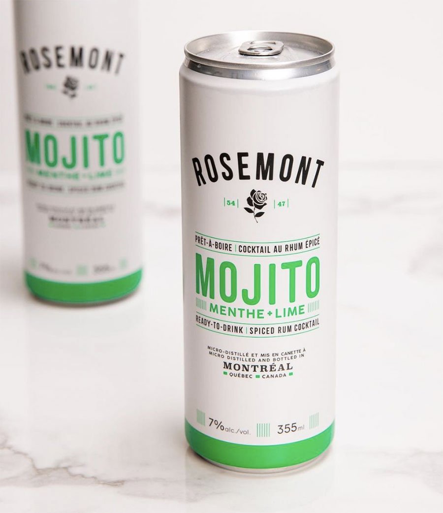 Mojito en canette