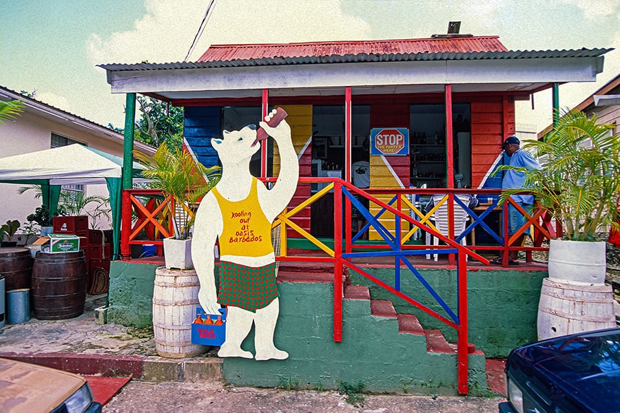 rum shop barbade