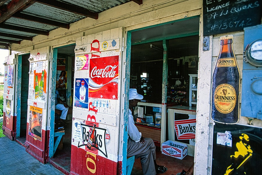 rum shop barbade