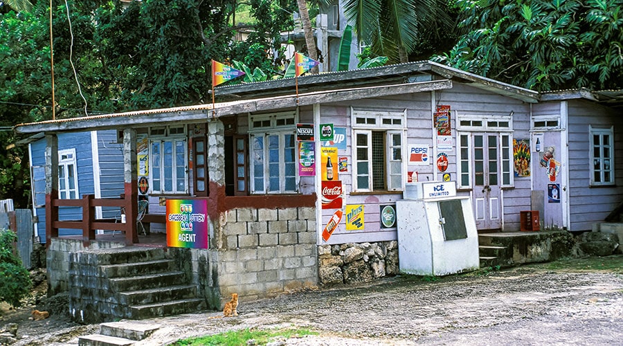 rum shop barbade