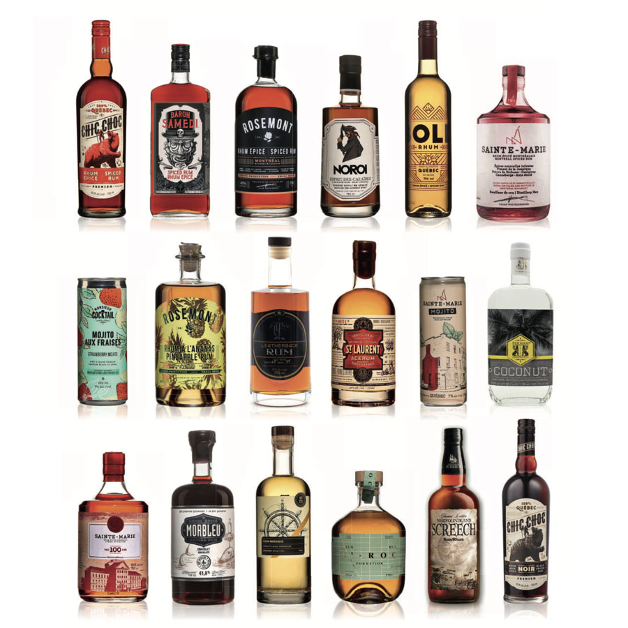 Le rhum au Canada