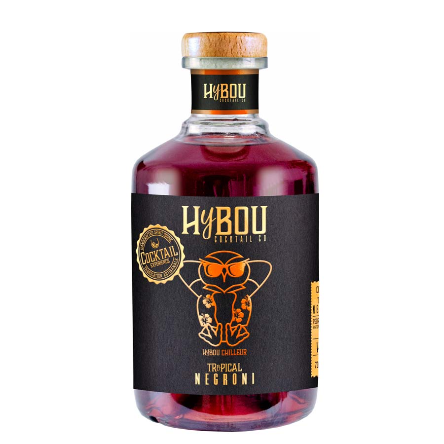 cocktails en bouteille negroni hybou
