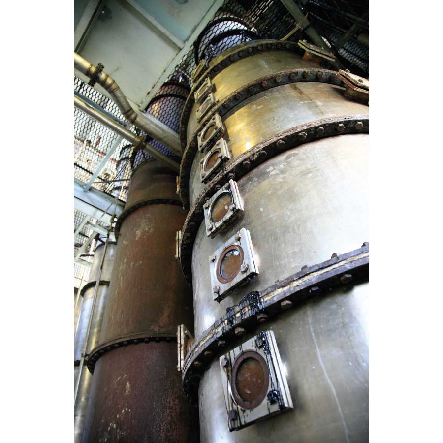 Colonne distillation rhum