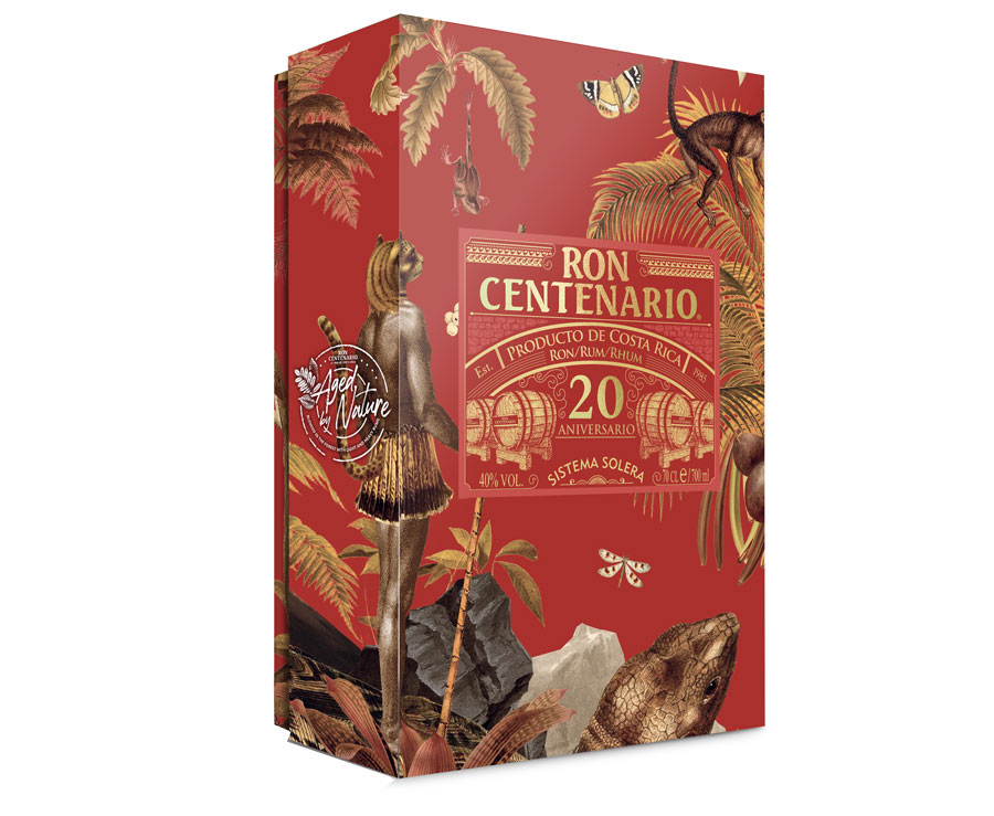 Coffret rhum centenario