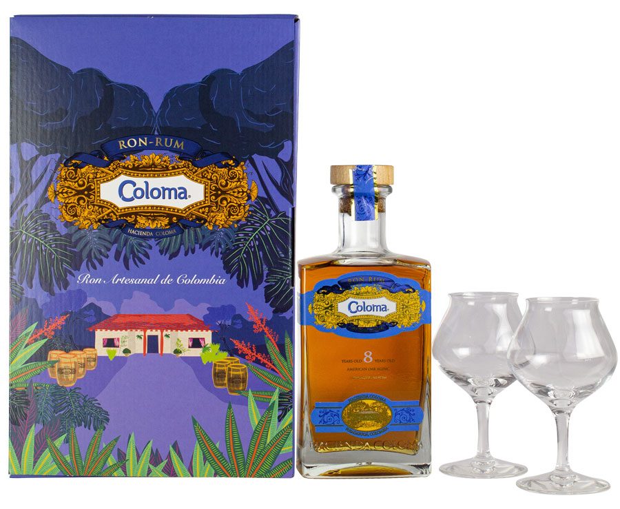 Coffret rhum coloma