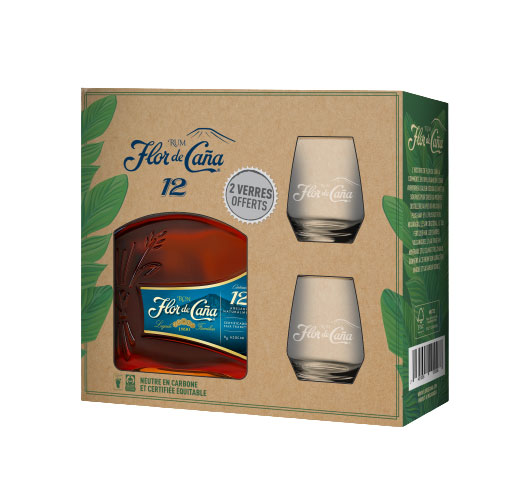 Coffret rhum flor de cana