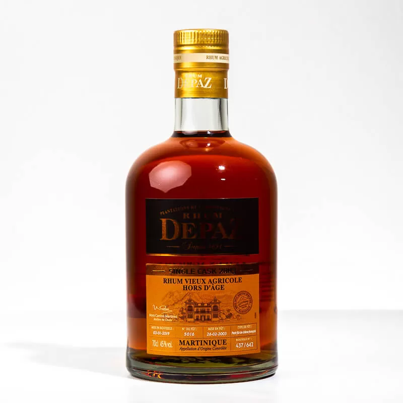 Depaz - Millésime 2003 - Single Cask 
