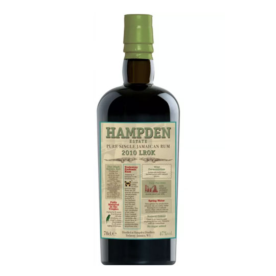 Rhum Hampden 2010 LROK