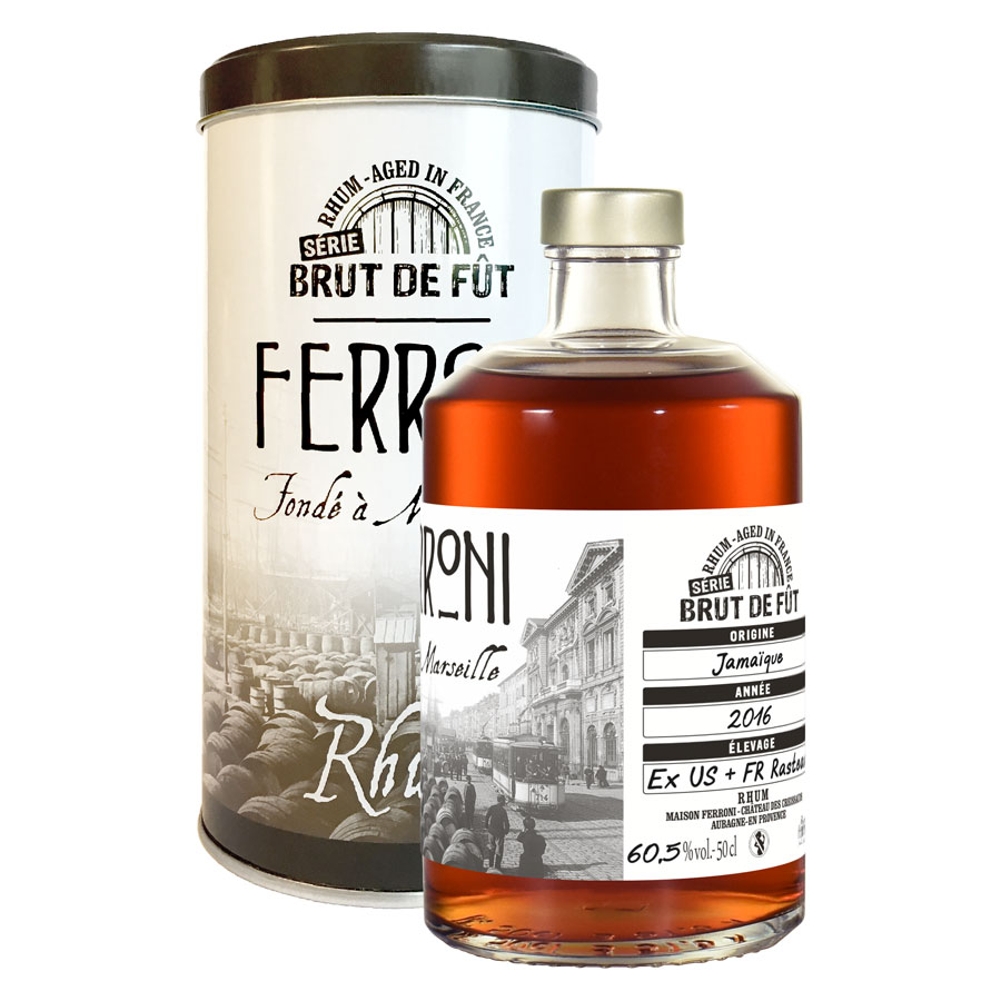 Ferroni Brut de fût Jamaïque 2016