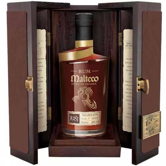 Rhum vieux Malteco Seleccion 1981