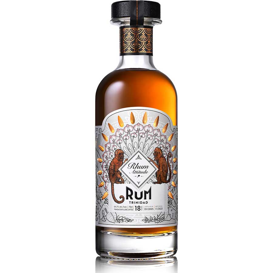 Rhum Attitude Trinidad TDL 2005 18 ans