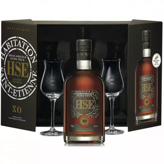 coffret rhum HSE Grande Réserve XO