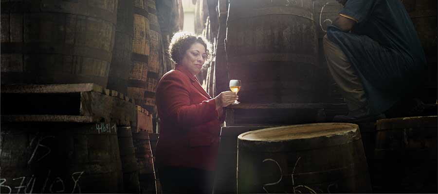 Joy Spence, maître de chai chez Appleton Estate.