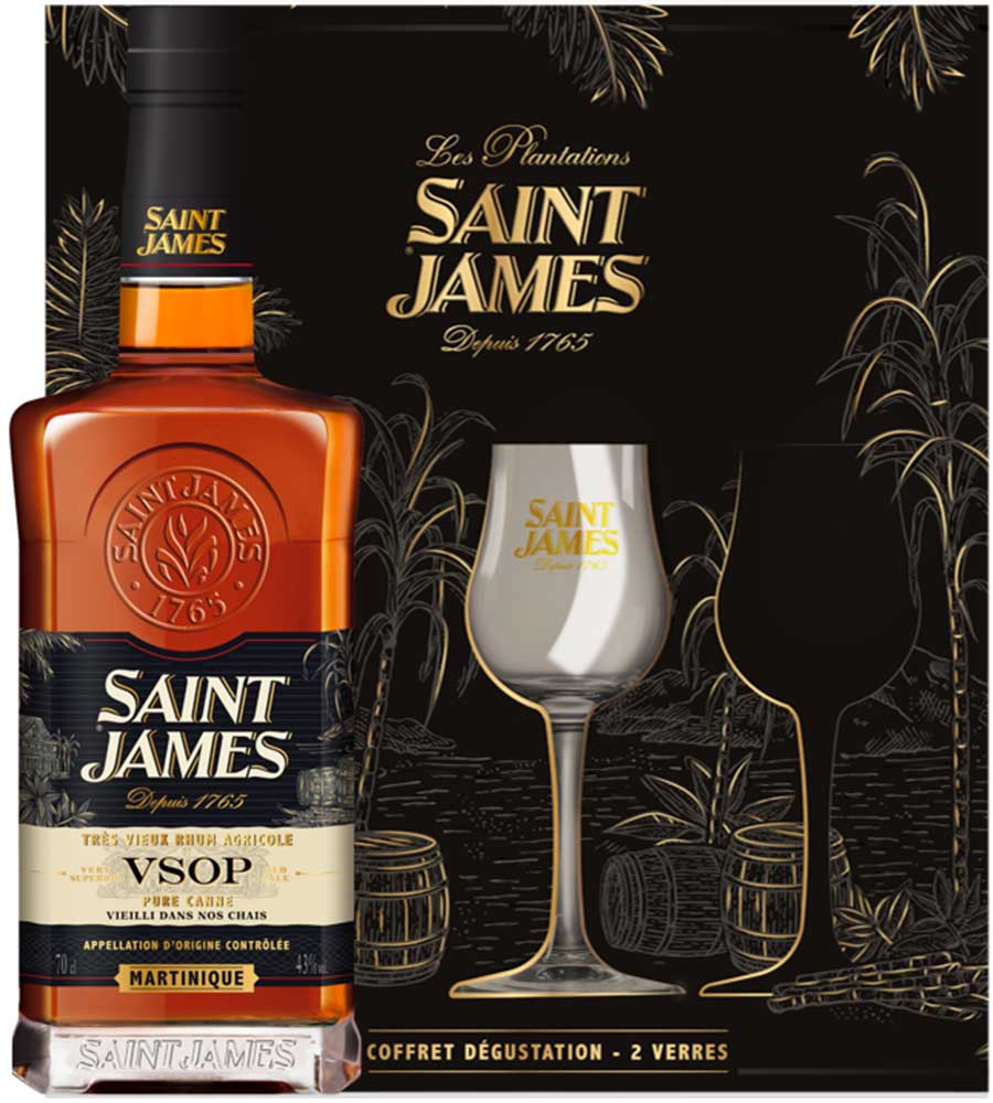 Saint james VSOP coffret