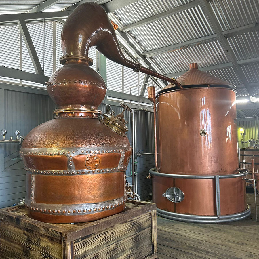 The Rockley Still, le plus ancien alambic en cuivre utilisé pour la production de rhum