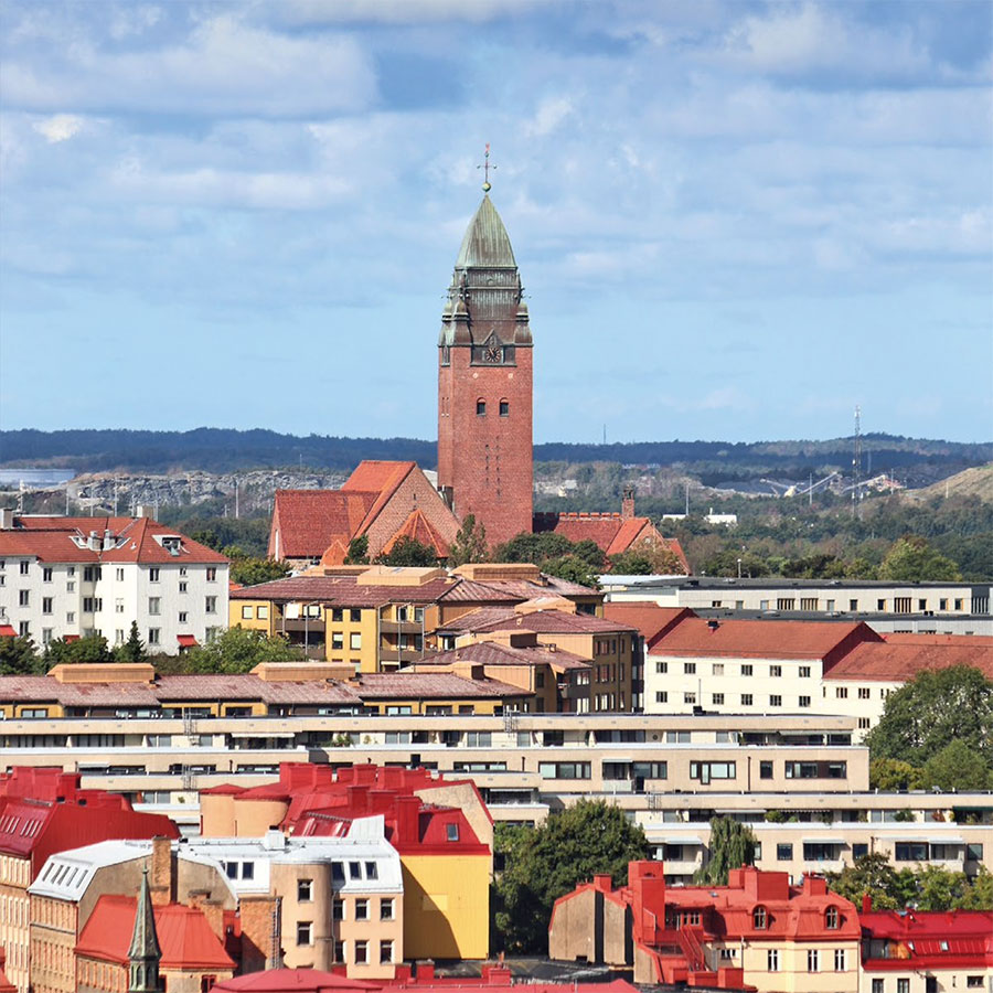 Göteborg, deuxième ville de Suède.